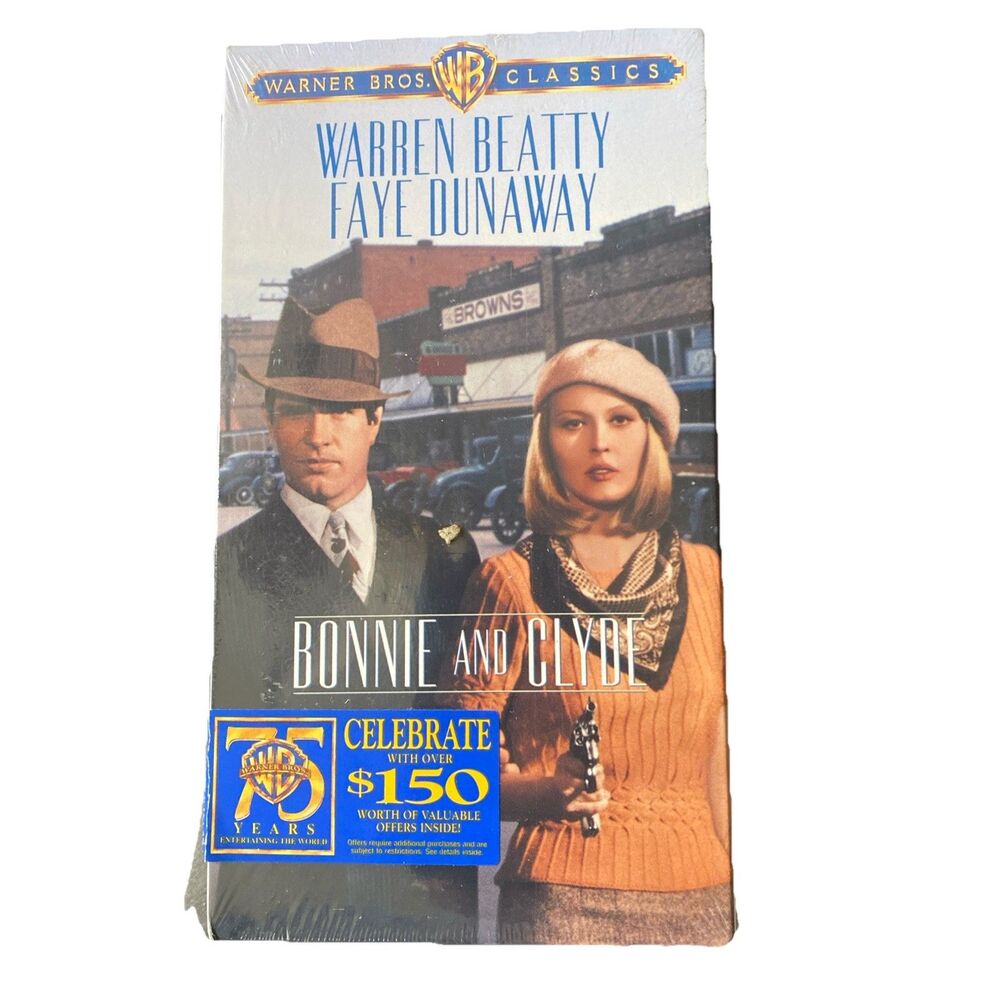 Bonnie and Clyde (1967) Warner Bros. Classics VHS - 1999 Factory Sealed